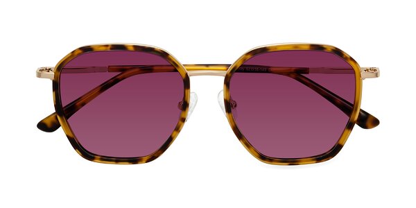 Front of Fammily in Tortoise / Gold