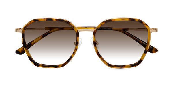 Front of Fammily in Tortoise / Gold