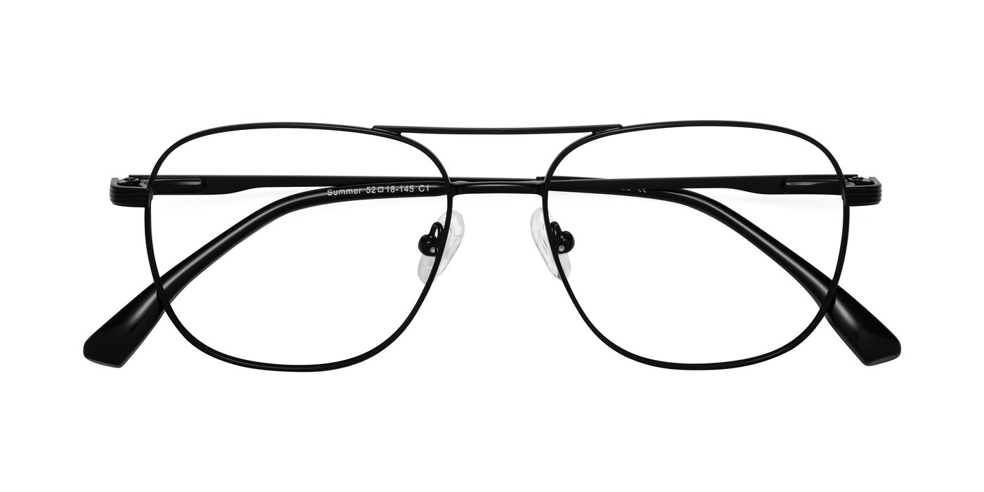 Summer - Black Eyeglasses