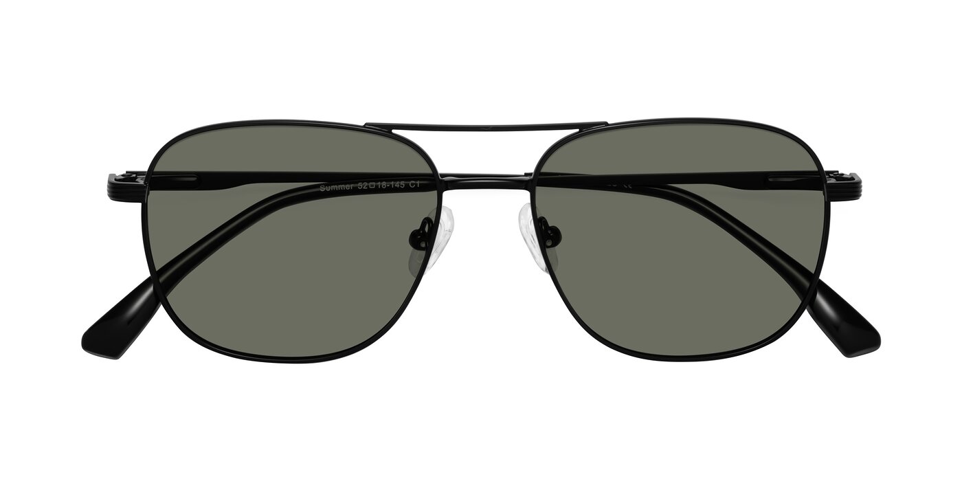 Summer - Black Polarized Sunglasses