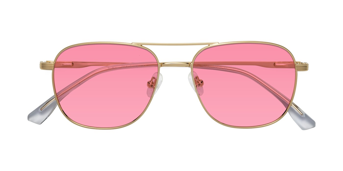 Summer - Gold Tinted Sunglasses