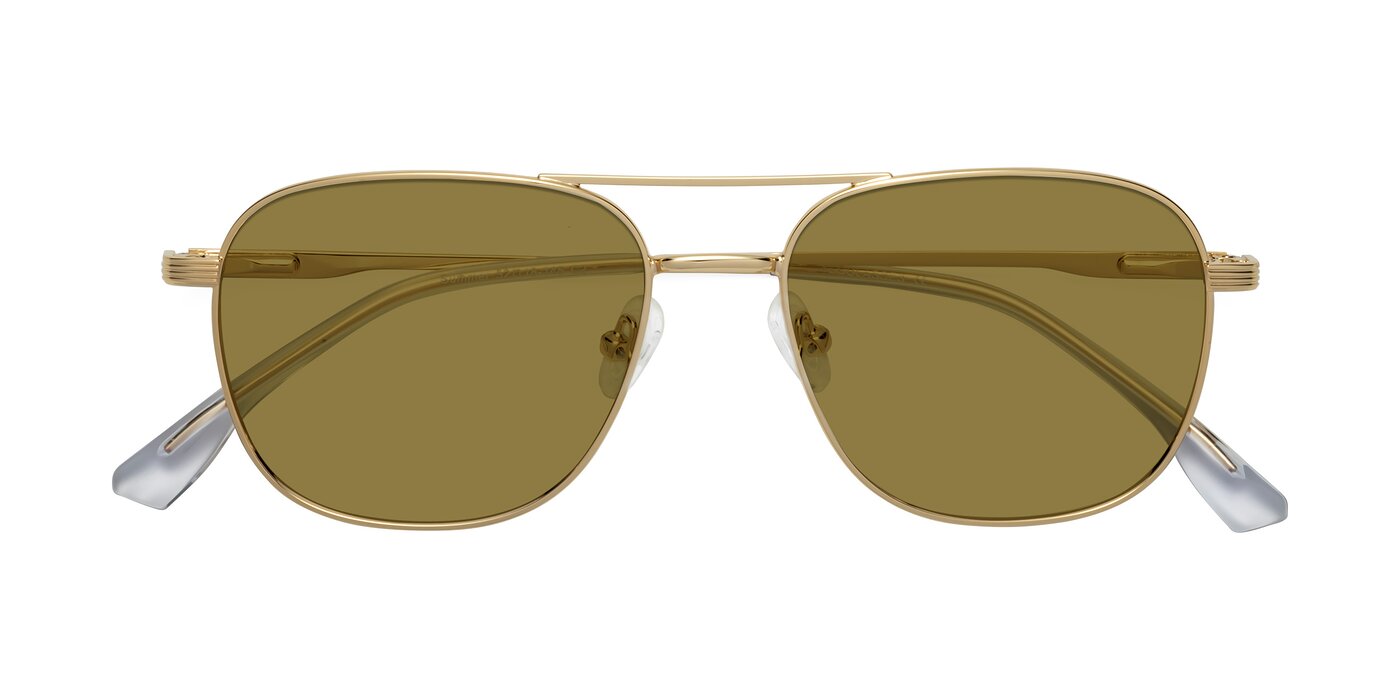 Summer - Gold Polarized Sunglasses