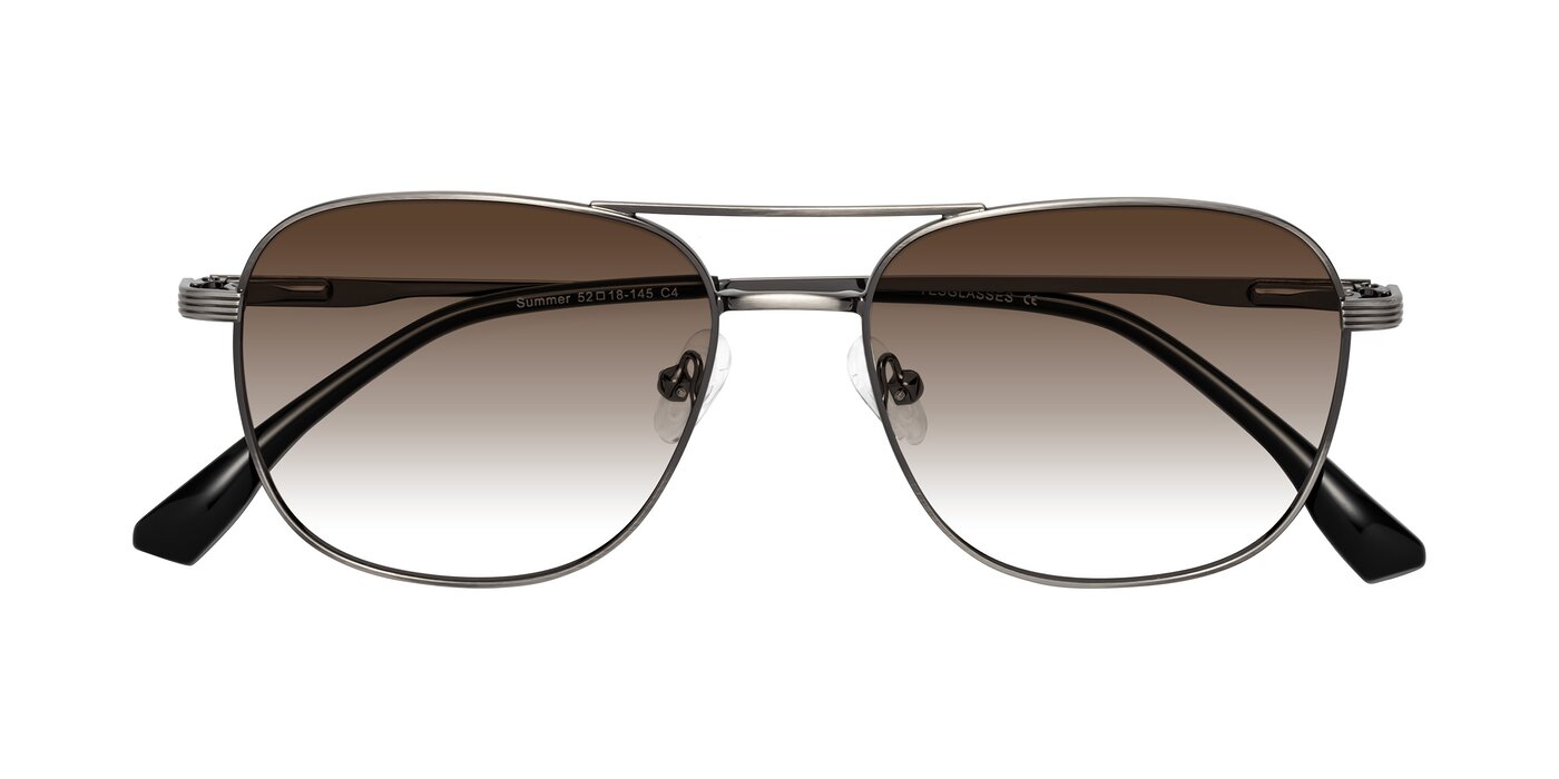 Summer - Gunmetal Gradient Sunglasses