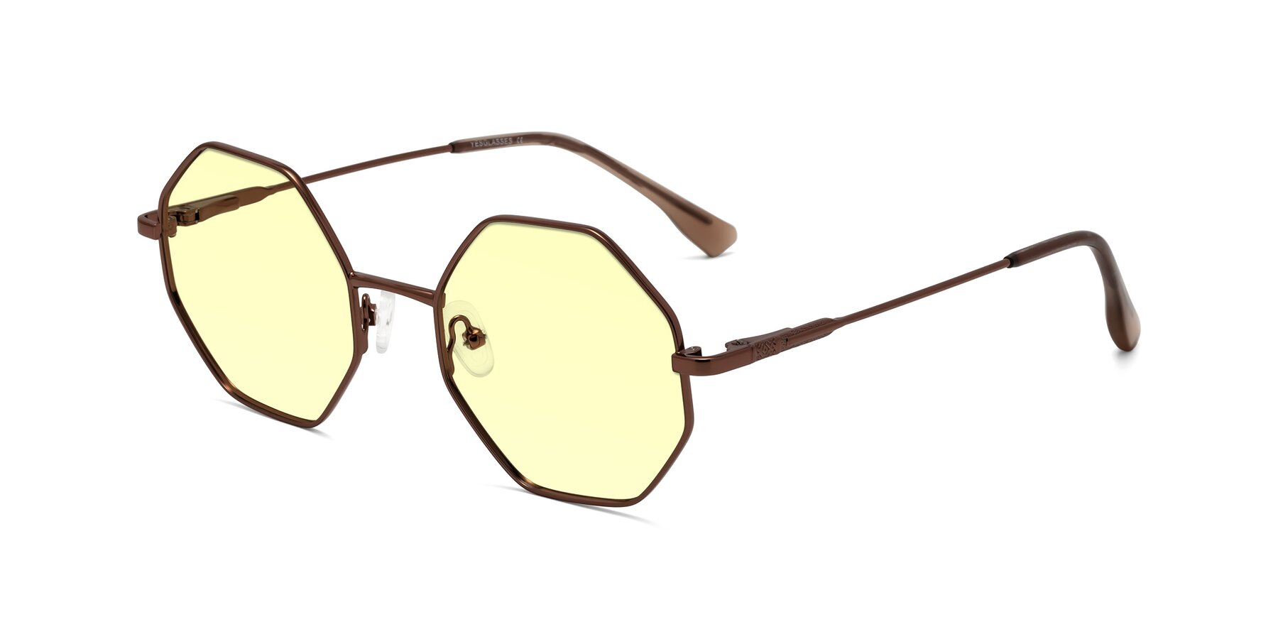 Angle of Fall in Bronze with Light Yellow Tinted Lenses