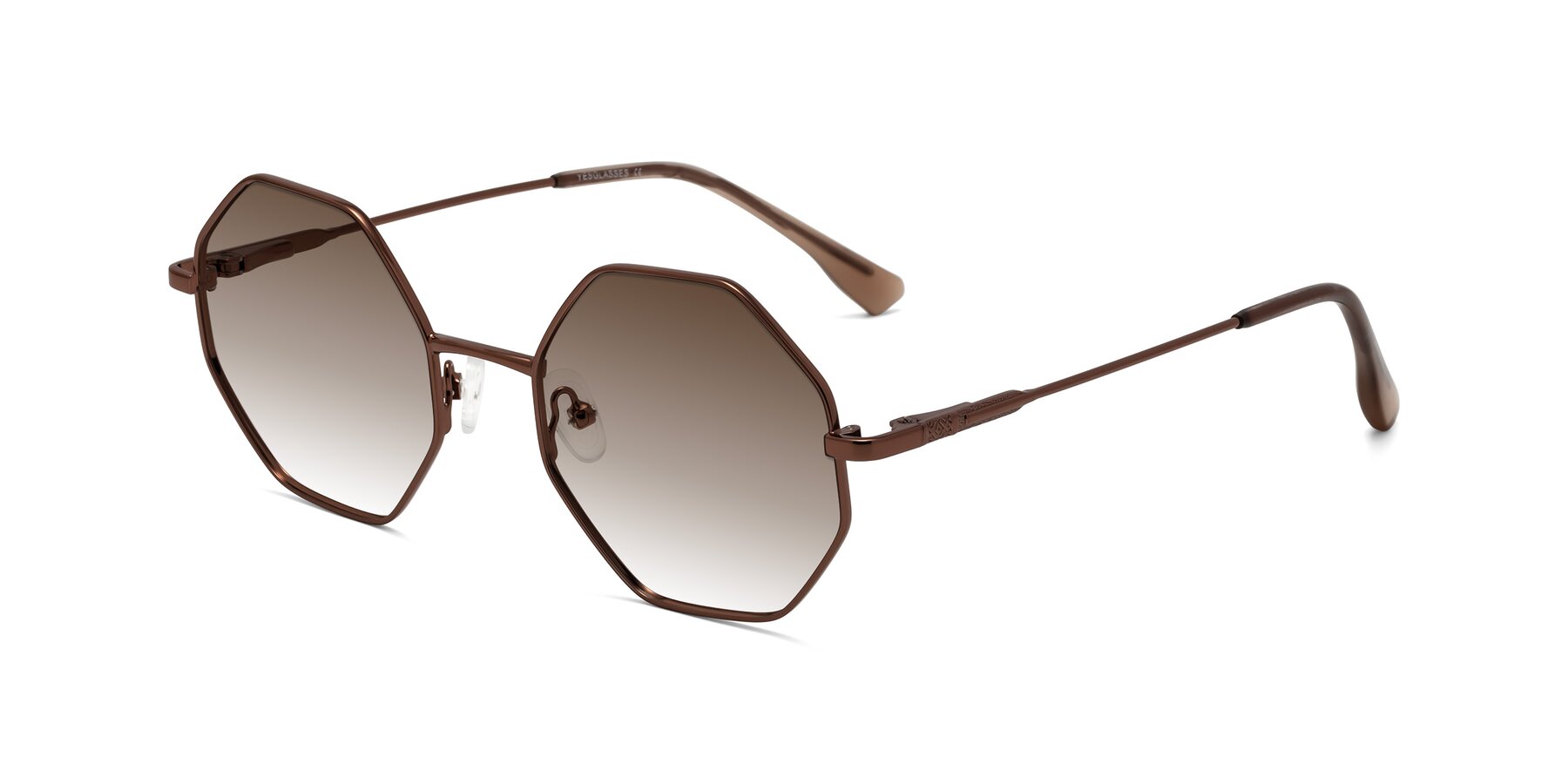 Angle of Fall in Bronze with Brown Gradient Lenses