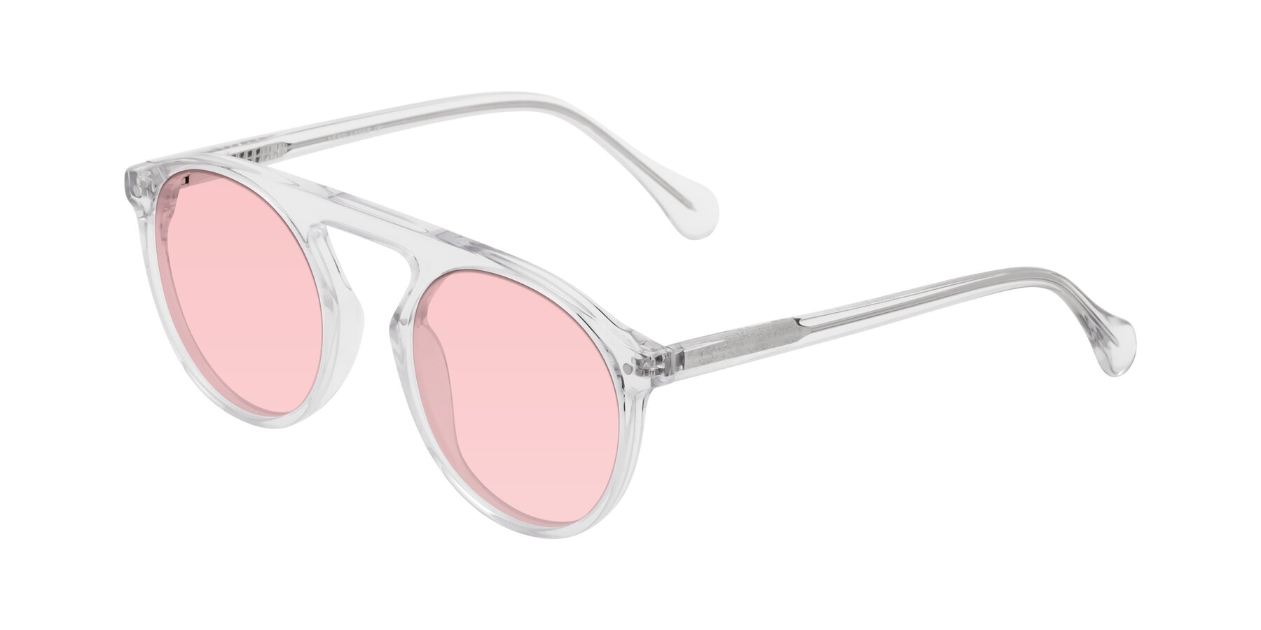 Angle of Gardon in Clear with Light Garnet Tinted Lenses