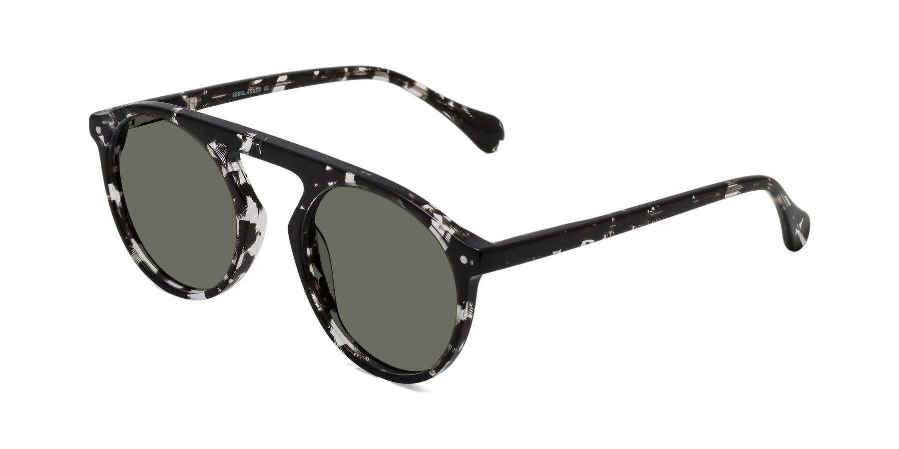 Angle of Gardon in Black Tortoise with Gray Polarized Lenses