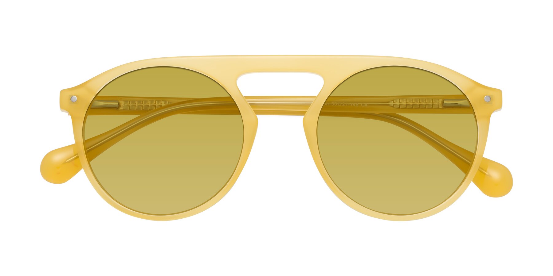 Folded Front of Gardon in Honey with Champagne Tinted Lenses