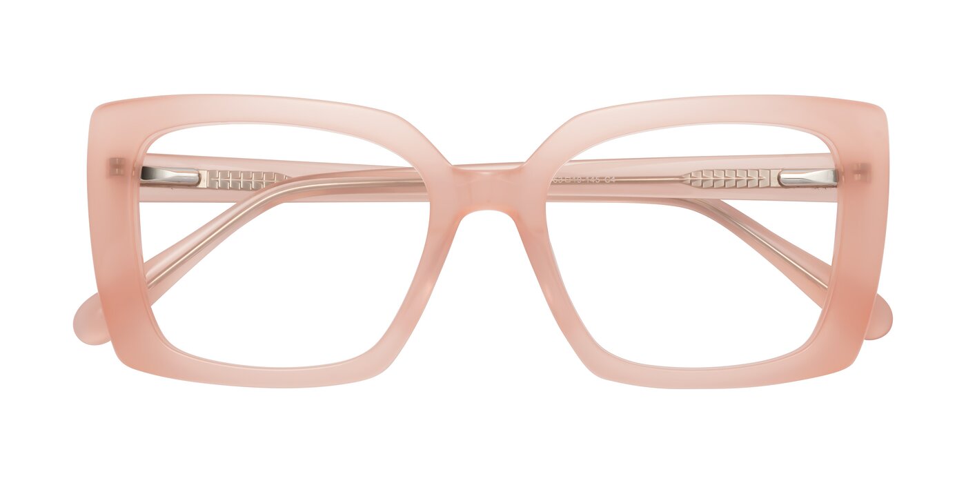 Godness - Coral Pink Eyeglasses