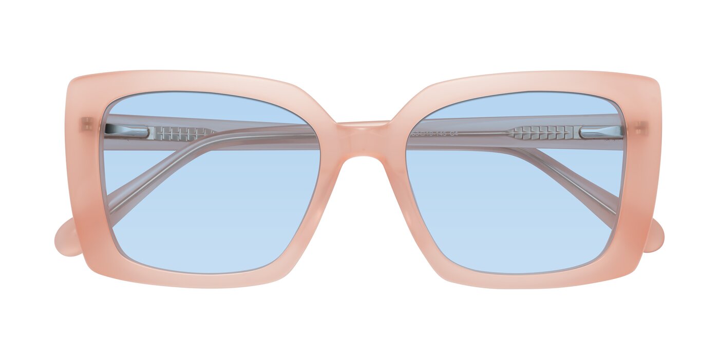 Godness - Coral Pink Tinted Sunglasses