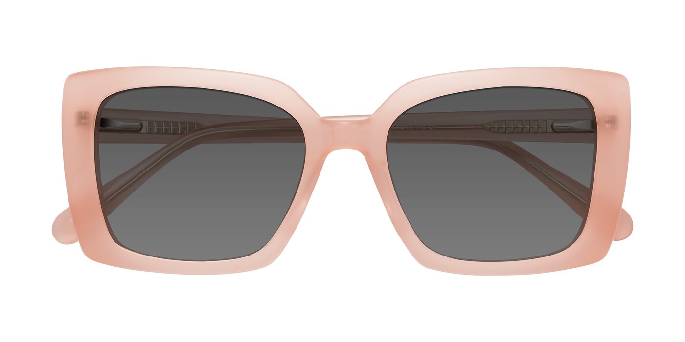 Godness - Coral Pink Tinted Sunglasses