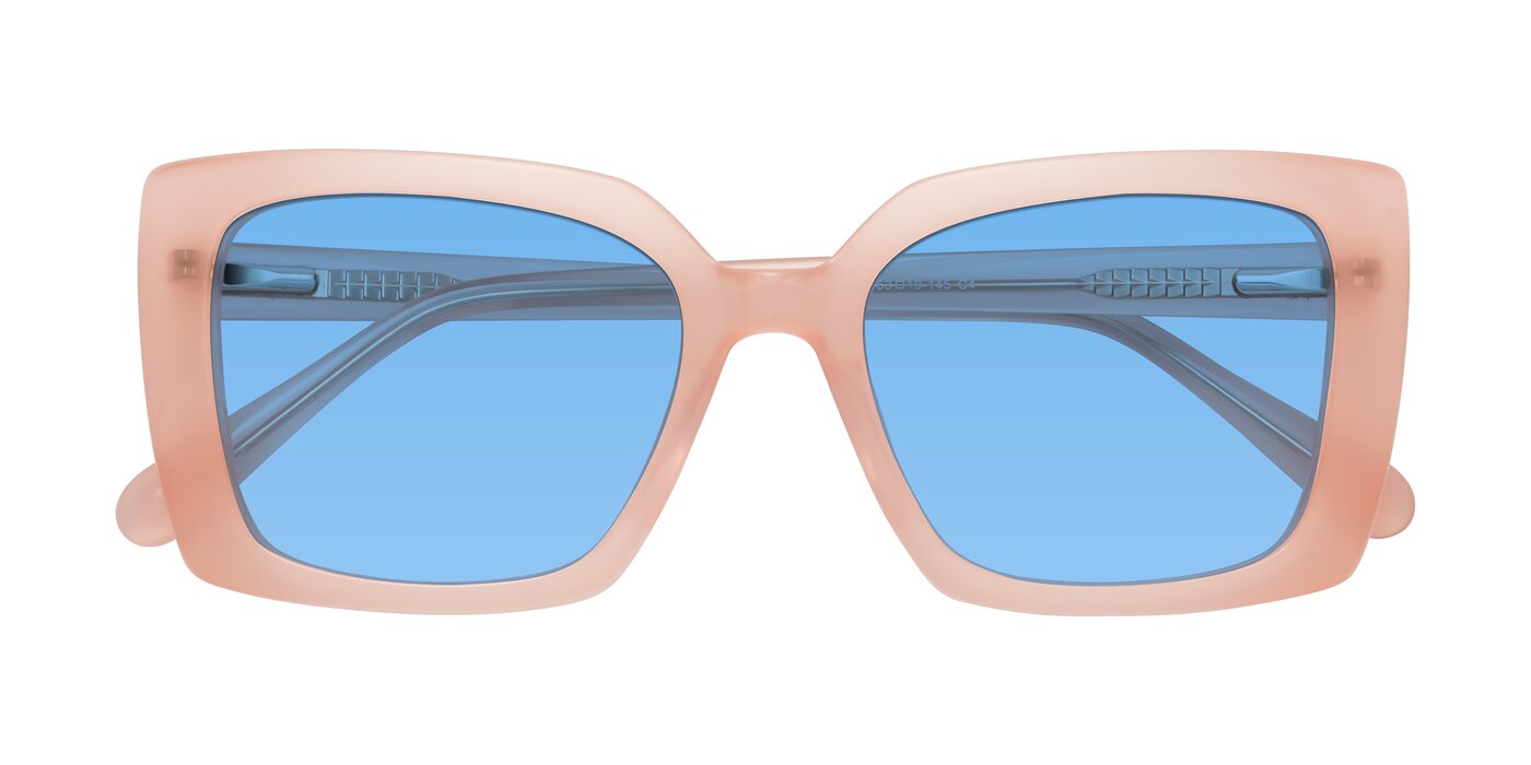 Godness - Coral Pink Tinted Sunglasses