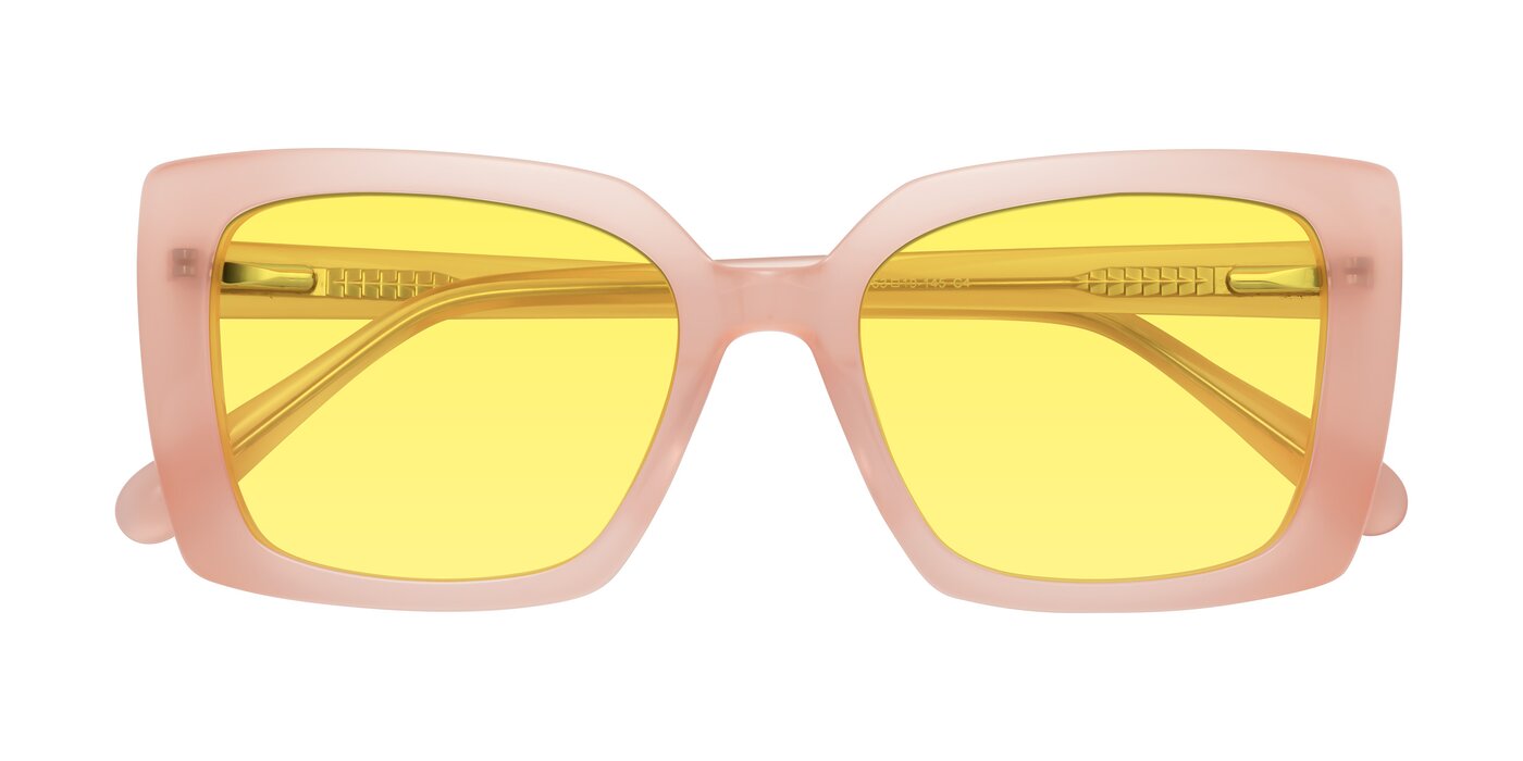 Godness - Coral Pink Tinted Sunglasses