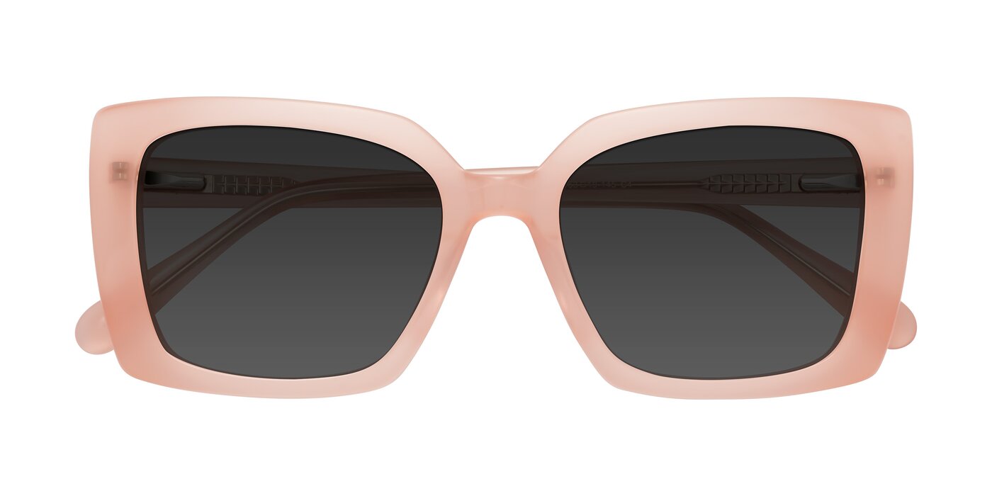 Godness - Coral Pink Tinted Sunglasses