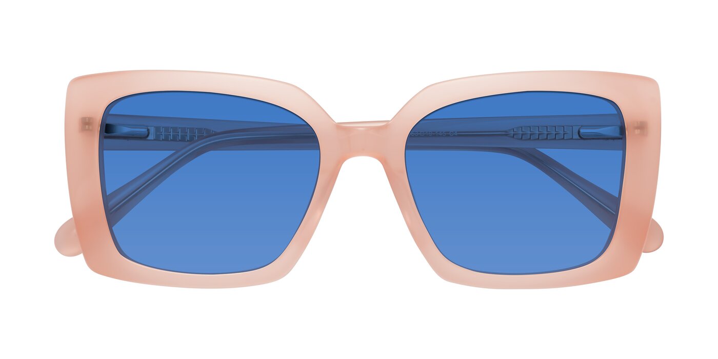 Godness - Coral Pink Tinted Sunglasses