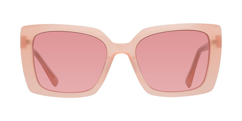 Godness - Coral Pink Tinted Sunglasses