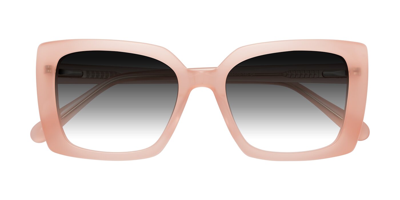 Godness - Coral Pink Gradient Sunglasses