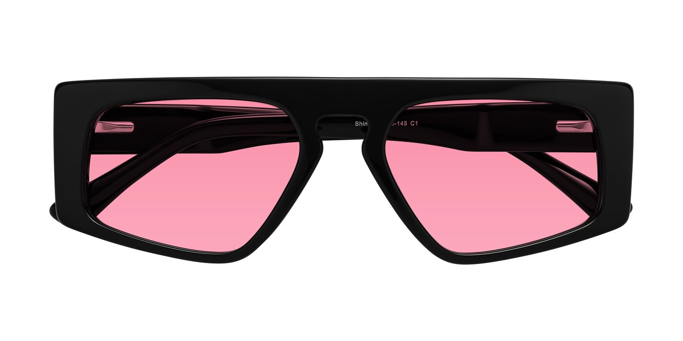 Shiny - Black Tinted Sunglasses