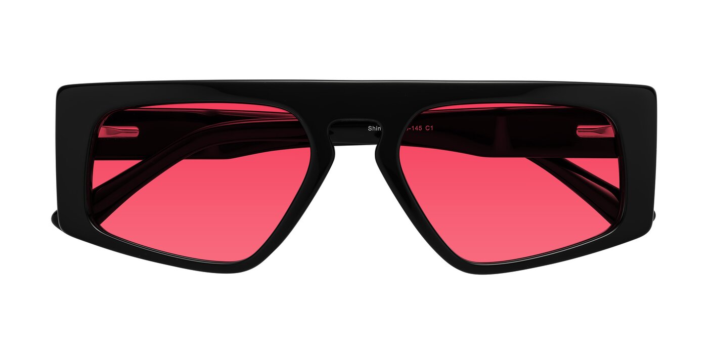 Shiny - Black Tinted Sunglasses