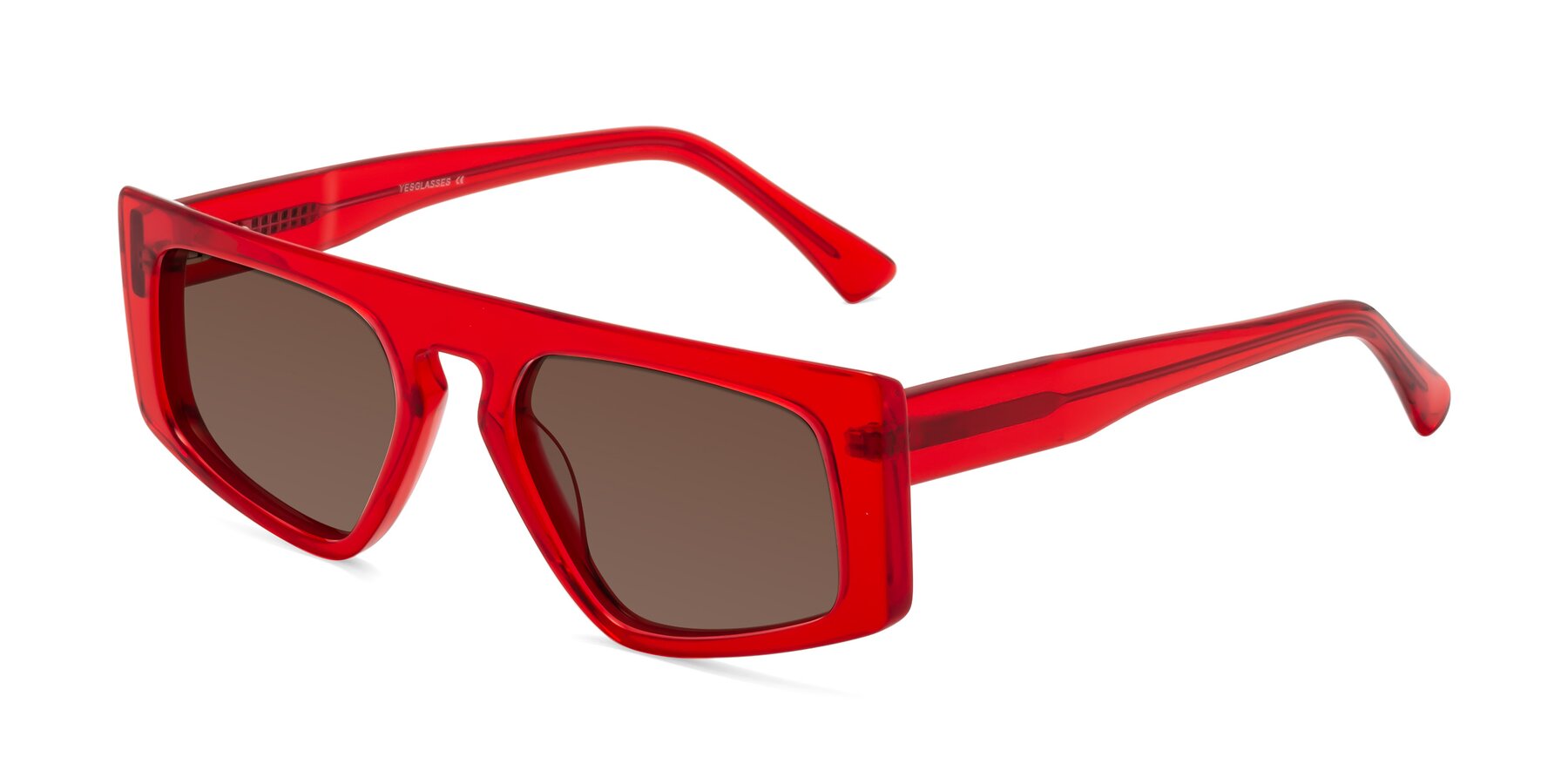 Angle of Shiny in Chilli with Brown Tinted Lenses
