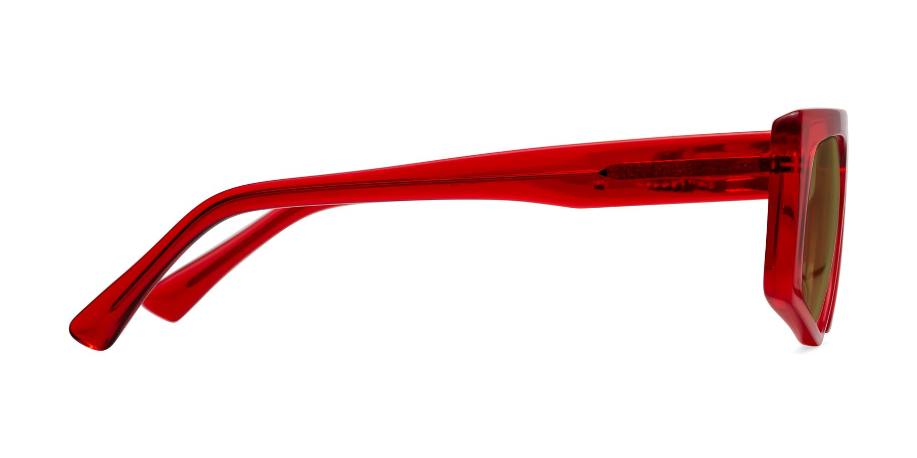 Side of Shiny in Chilli with Brown Polarized Lenses