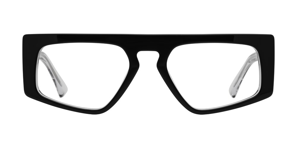 Shiny - Black/Clear Eyeglasses