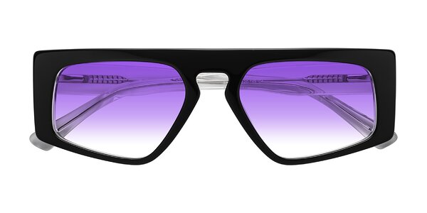 Front of Shiny in Black/Clear
