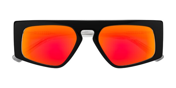Front of Shiny in Black/Clear