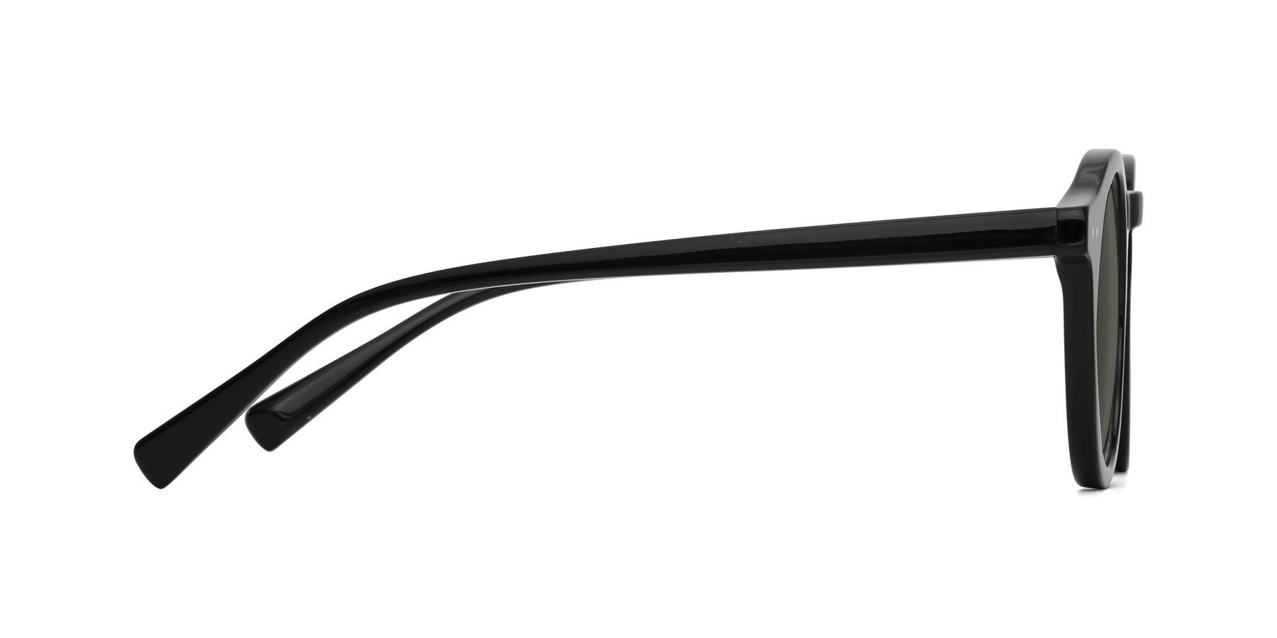 Side of Baybe in Black with Gray Polarized Lenses