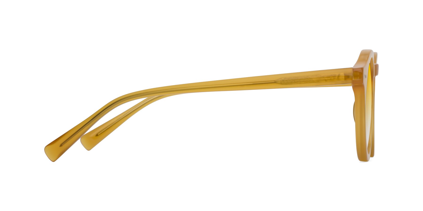 Side of Baybe in Honey with Yellow Gradient Lenses