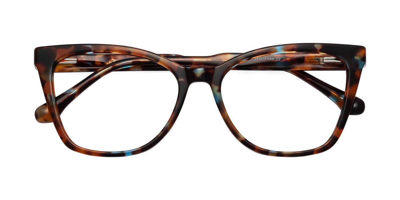 Cool - Floral Tortoise Eyeglasses