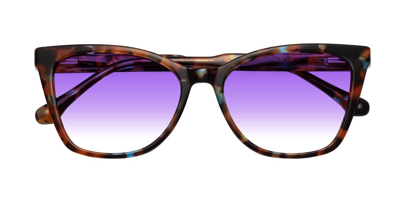 Cool - Floral Tortoise Gradient Sunglasses