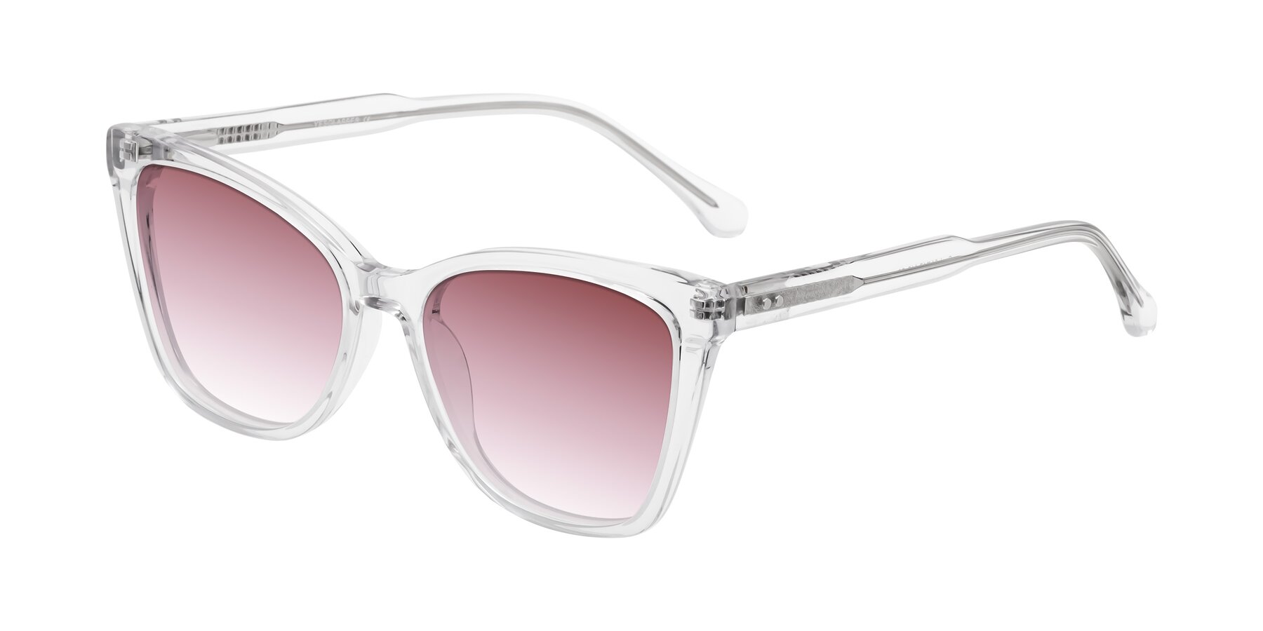 Angle of Cool in Clear with Garnet Gradient Lenses