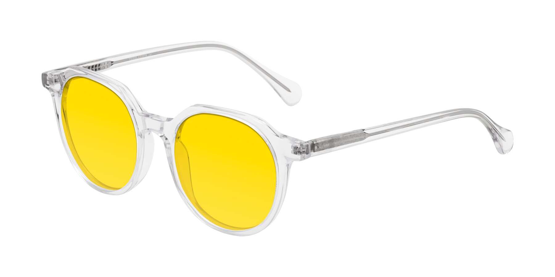 Angle of Payper in Clear with Yellow Tinted Lenses