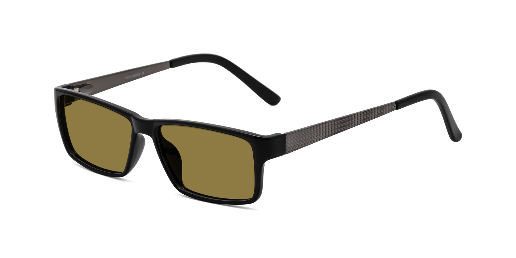 Angle of Natural in Black with Brown Polarized Lenses