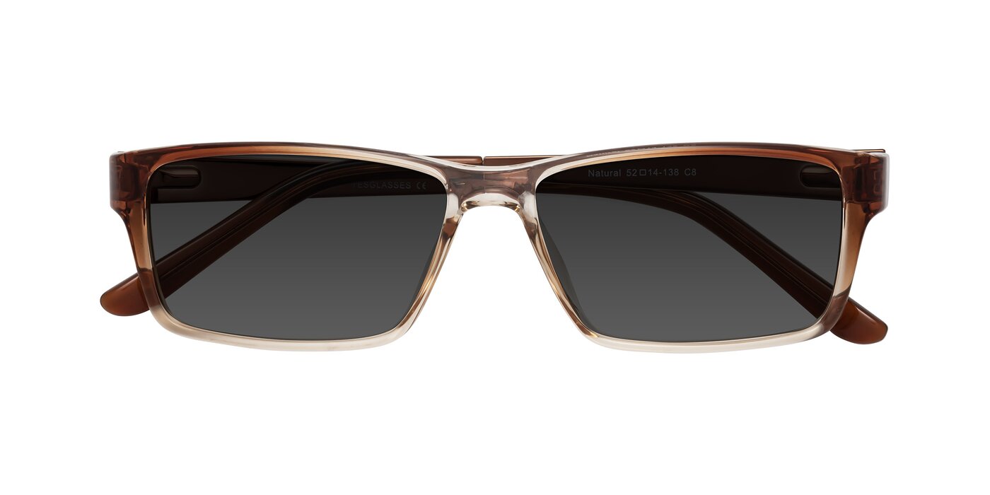 Natural - Gradient Brown Tinted Sunglasses