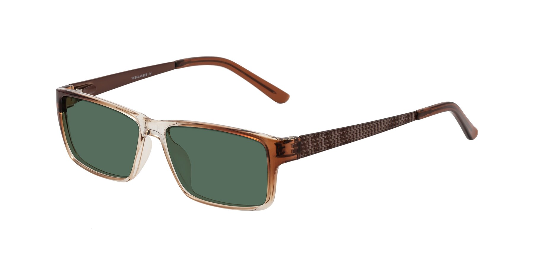 Angle of Natural in Gradient Brown with Green Polarized Lenses