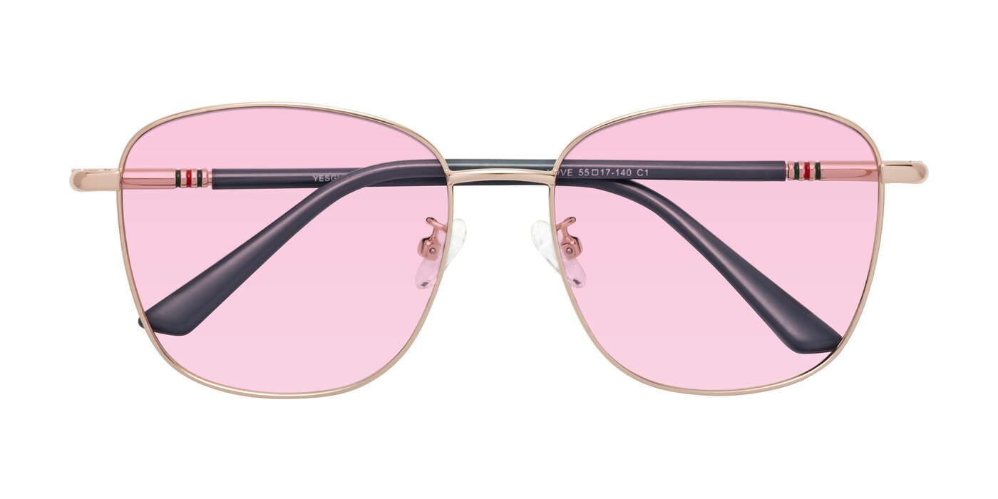 Love - Gold Tinted Sunglasses