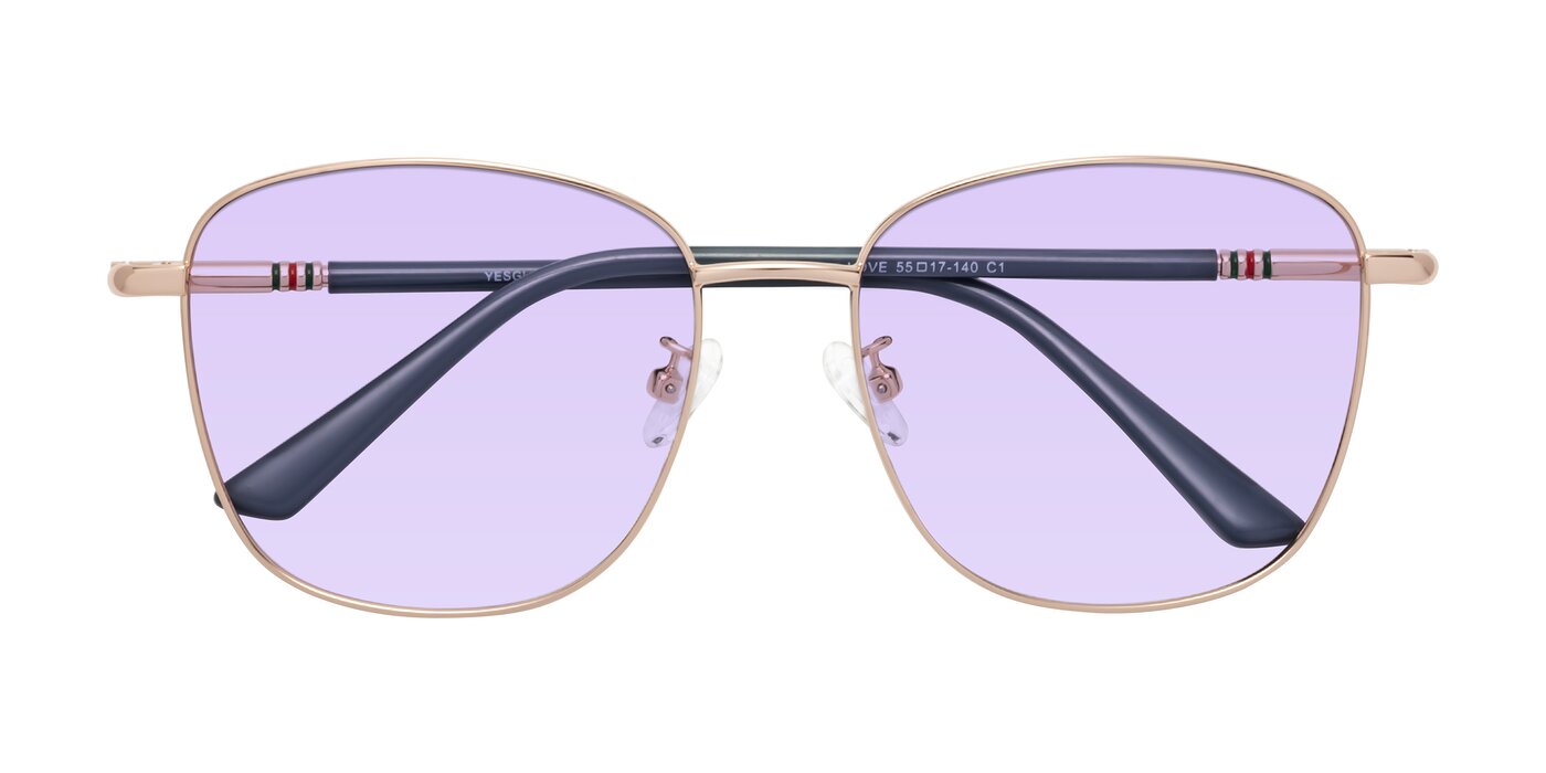 Love - Gold Tinted Sunglasses