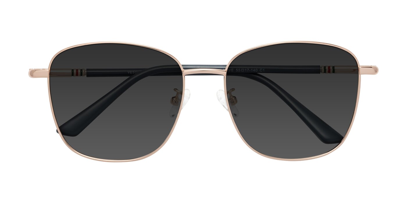 Love - Gold Tinted Sunglasses