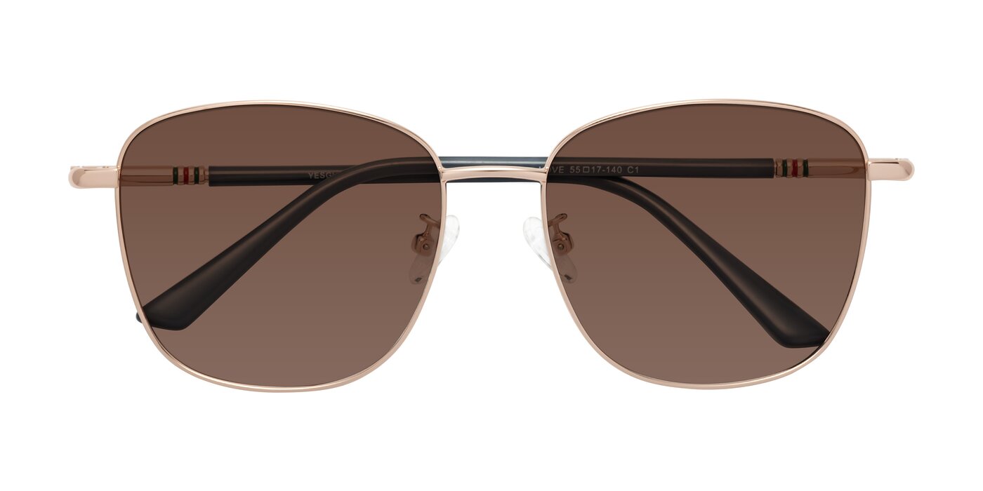 Love - Gold Tinted Sunglasses