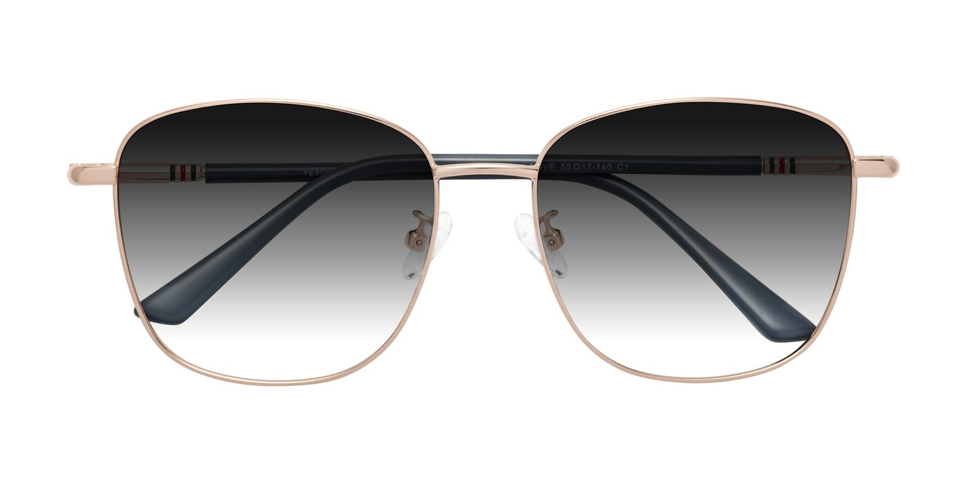 Love - Gold Gradient Sunglasses