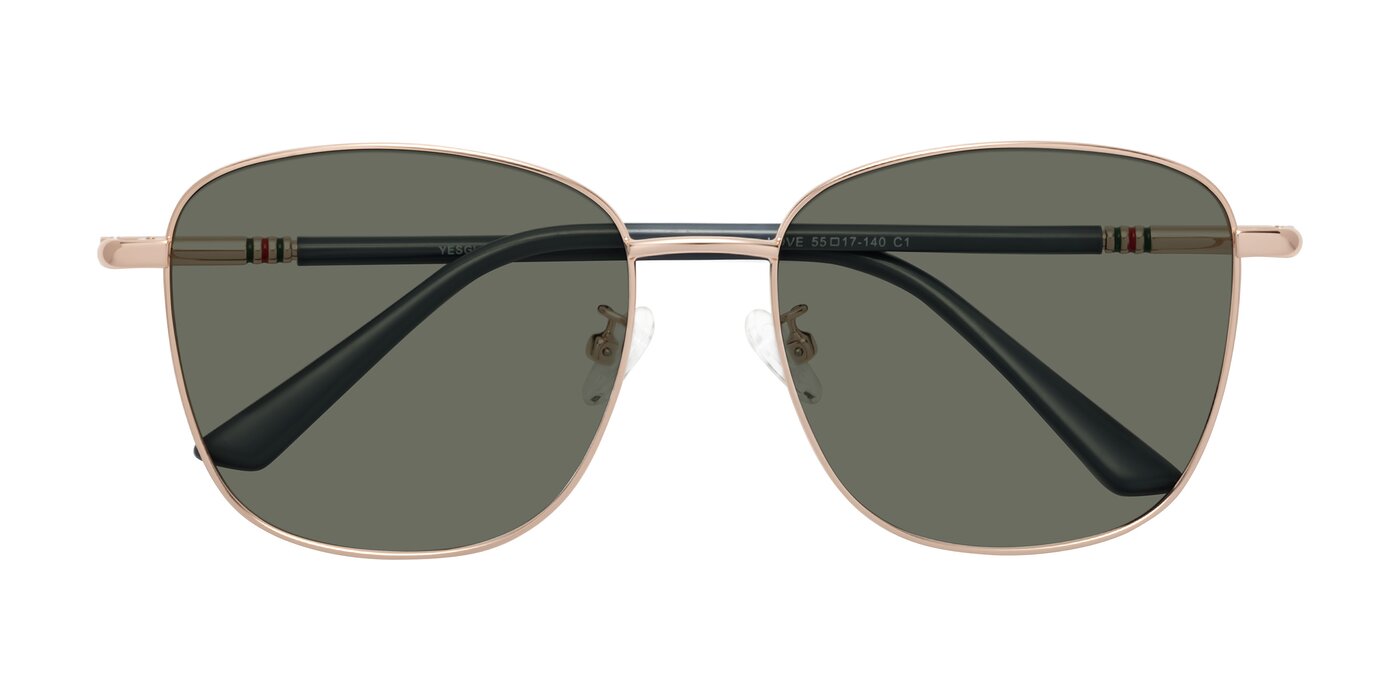 Love - Gold Polarized Sunglasses