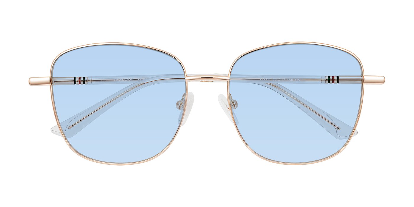 Love - Rose Gold Tinted Sunglasses