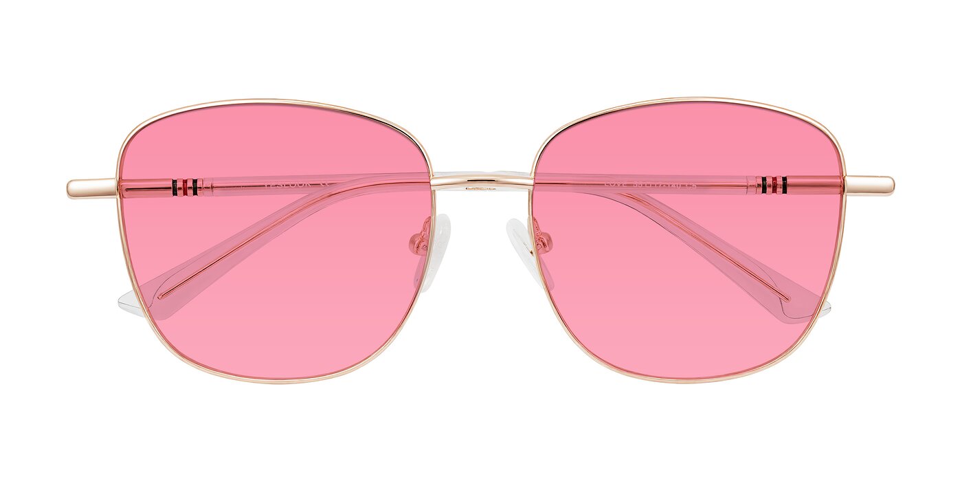 Love - Rose Gold Tinted Sunglasses