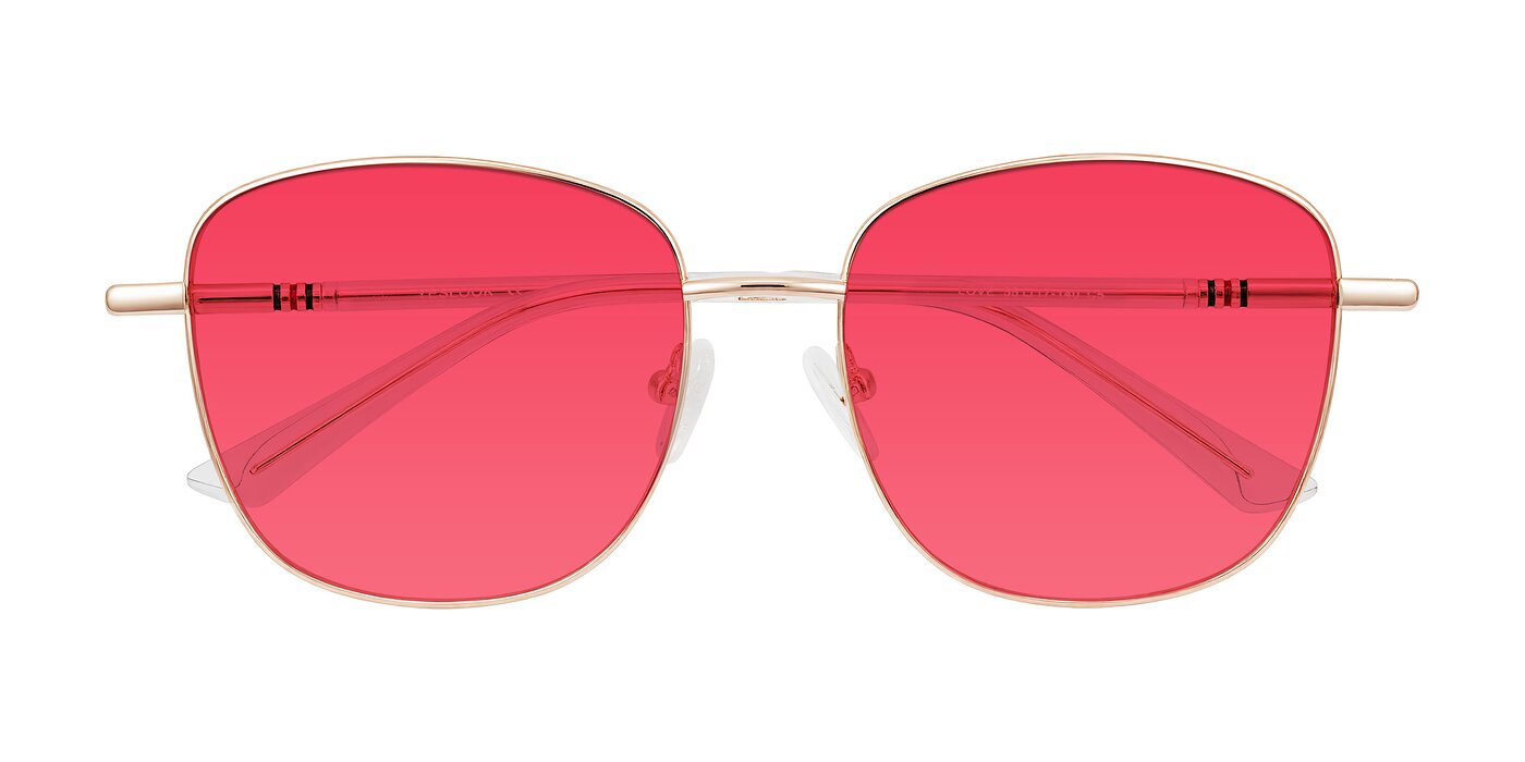 Love - Rose Gold Tinted Sunglasses