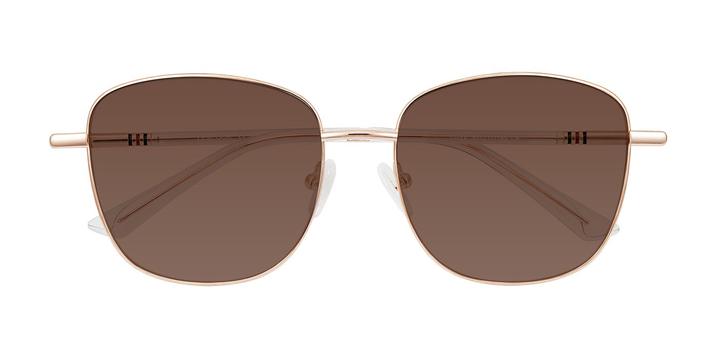 Love - Rose Gold Tinted Sunglasses