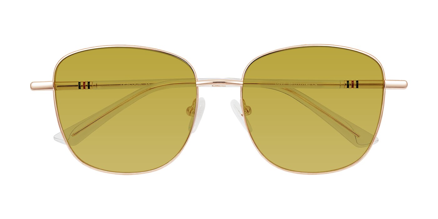 Love - Rose Gold Tinted Sunglasses