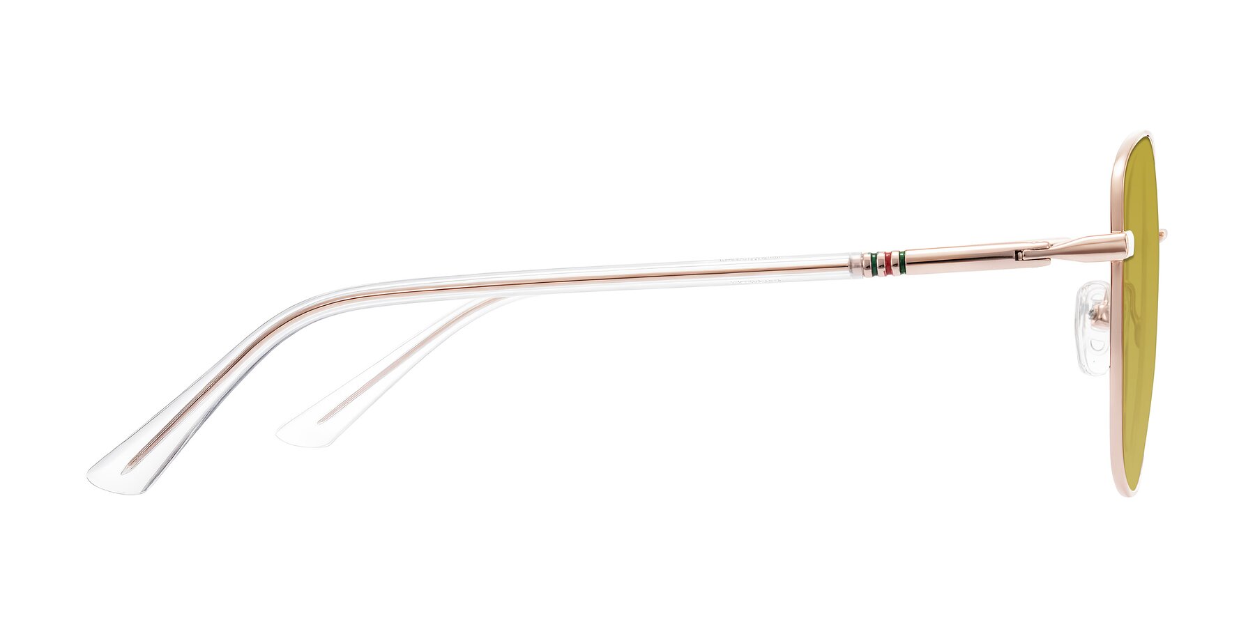 Side of Love in Rose Gold with Champagne Tinted Lenses