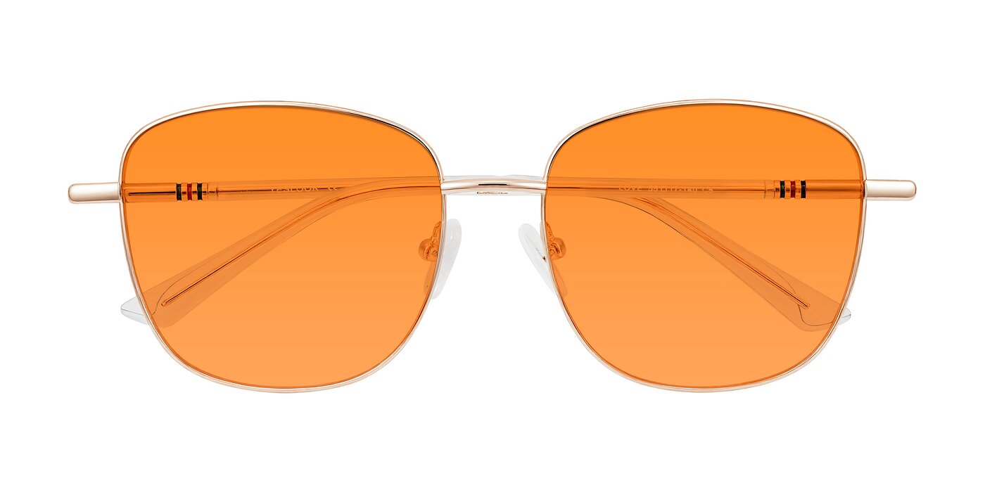 Love - Rose Gold Tinted Sunglasses